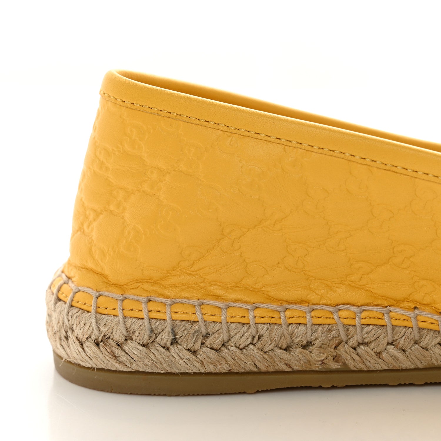 Gucci Microguccissima Soft Espadrilles 37 New Buttercup 11 of 14