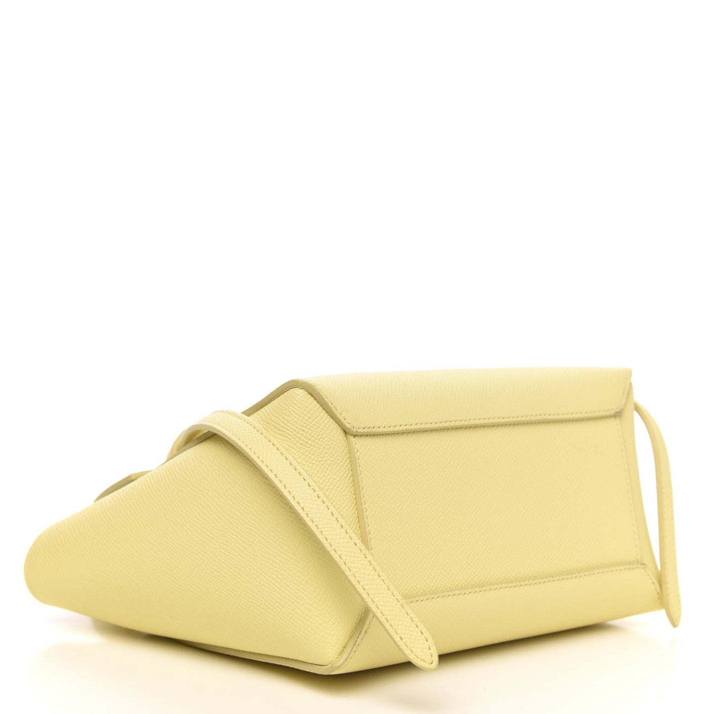 Grained Calfskin Nano Belt Bag Citrus