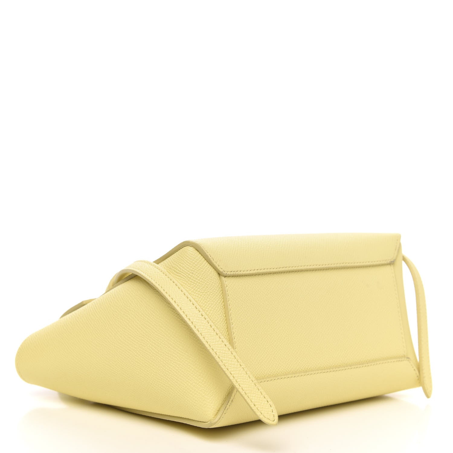 Celine Grained Calfskin Nano Belt Bag Citrus 4 of 11