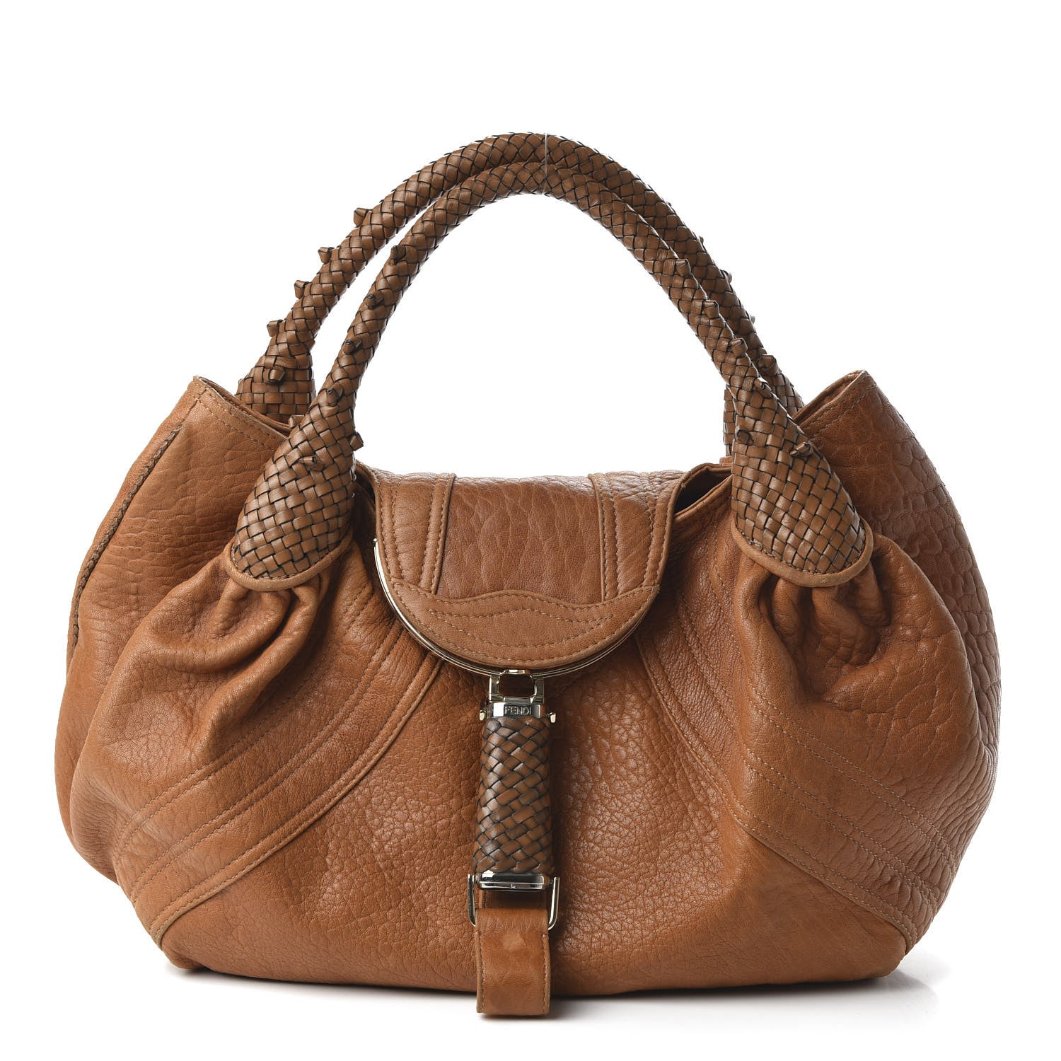 Fendi Nappa Nuvolata Spy Honey 1 of 11