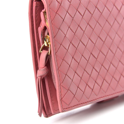Bottega Veneta Nappa Intrecciato Continental Snap Wallet Quarzo 10 of 13
