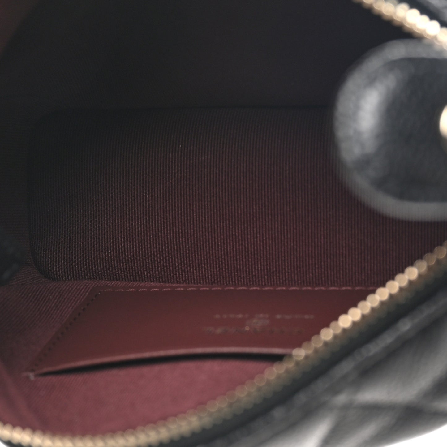 Caviar Quilted Hobo Black