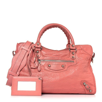Balenciaga Agneau Giant 12 Silver Hardware City Rose Peche 1 of 24