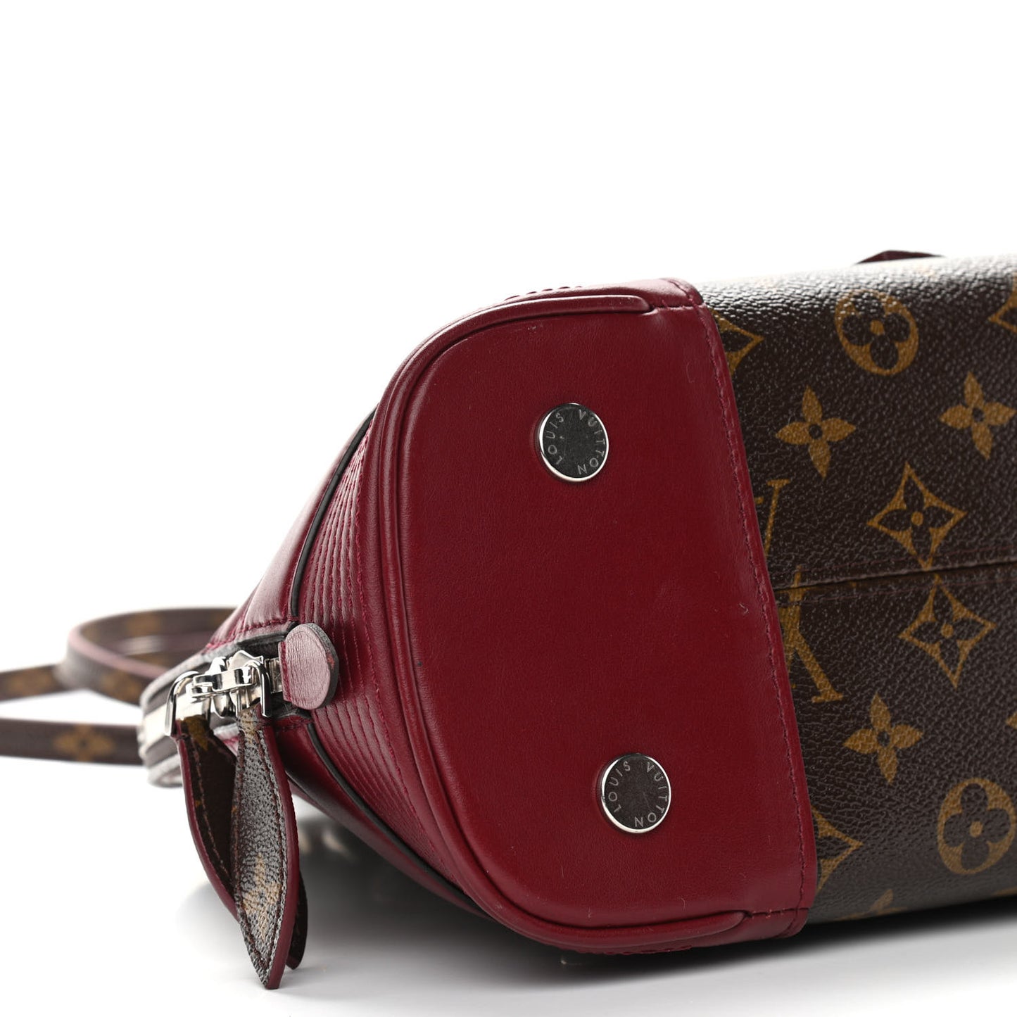 Monogram Shine Alma PM Bordeaux