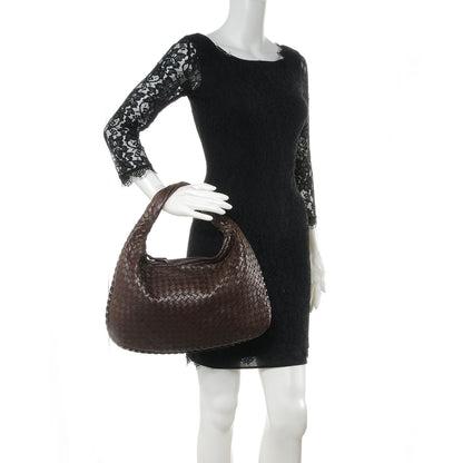 Bottega Veneta Nappa Intrecciato Medium Veneta Hobo Ebano 2 of 8
