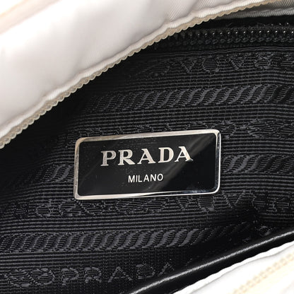 Prada Tessuto Nylon Pocket Tote Bianco 6 of 14