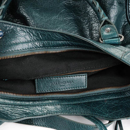 Balenciaga Agneau Classic Hardware Velo Vert Pinede 7 of 8