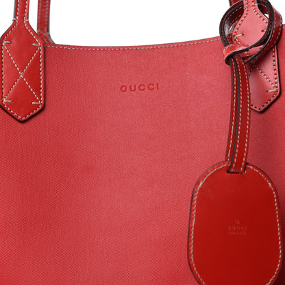 Gucci GG Supreme Monogram Large Reversible Tote Beige Red 17 of 17