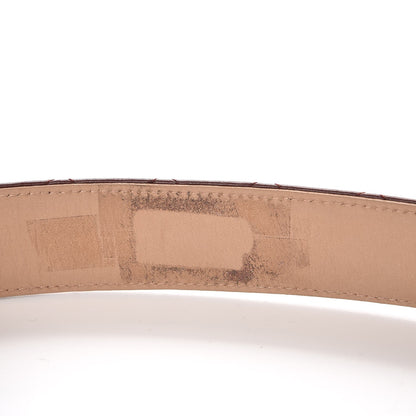 Chanel Lambskin Quilted CC Belt 90 36 Bordeaux 6 of 12