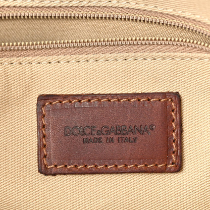 Dolce & Gabbana Coated Canvas Leopard Print Tote 6 of 12