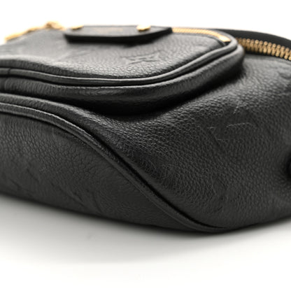 Louis Vuitton Empreinte Mini Bumbag Black 9 of 10
