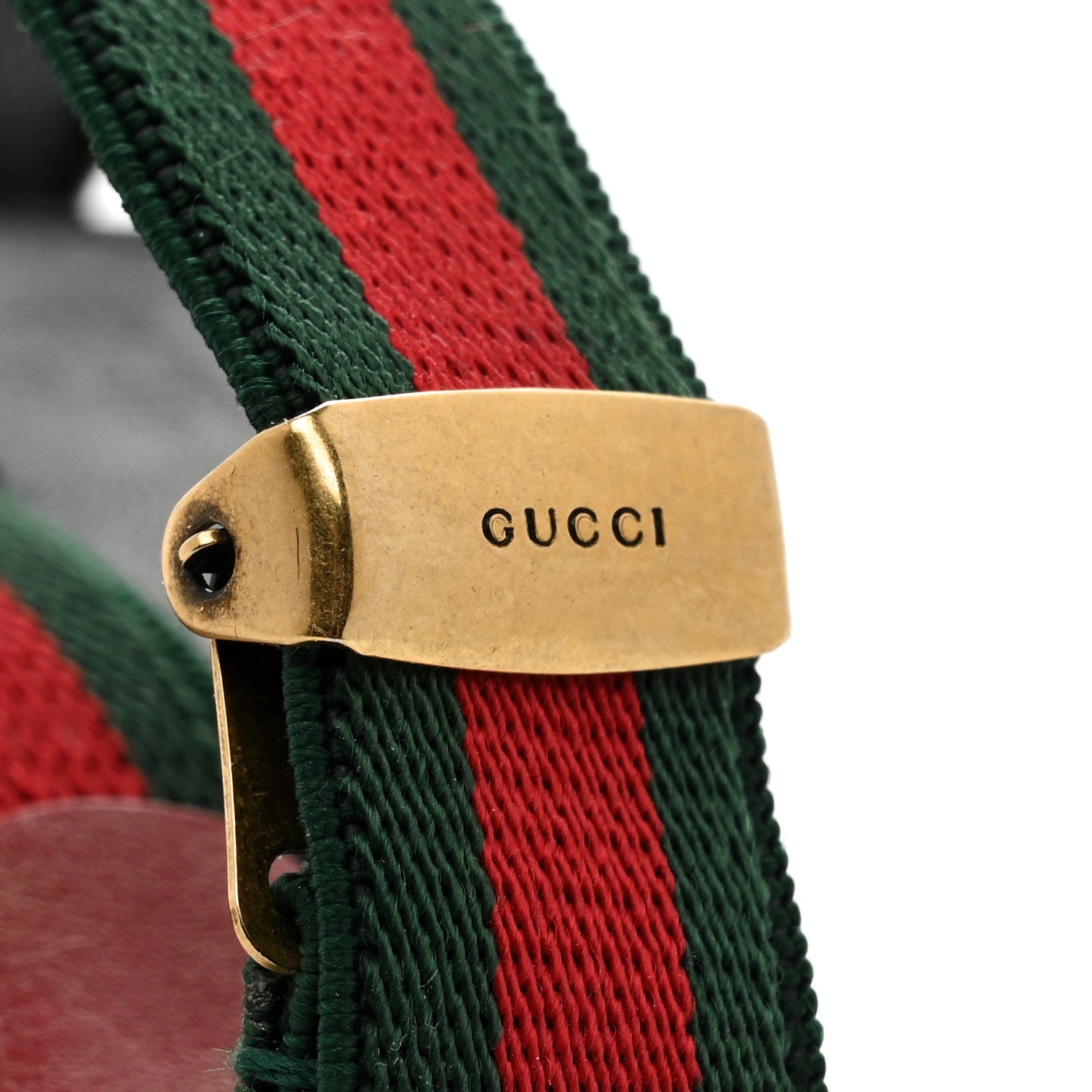 Gucci Web Crystal Heart Bracelet 4 of 5
