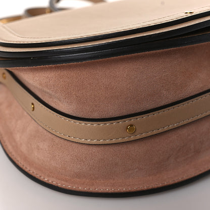 Chloe Calfskin Suede Small Nile Bracelet Bag Biscotti Beige 8 of 9