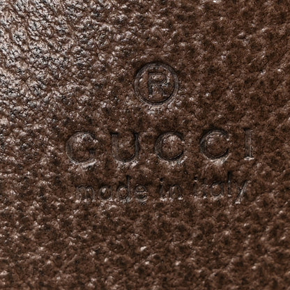Gucci GG Supreme Monogram Textured Dollar Calfskin Mini Blondie Chain Shoulder Flap Bag Beige Ebony New Acero 6 of 10