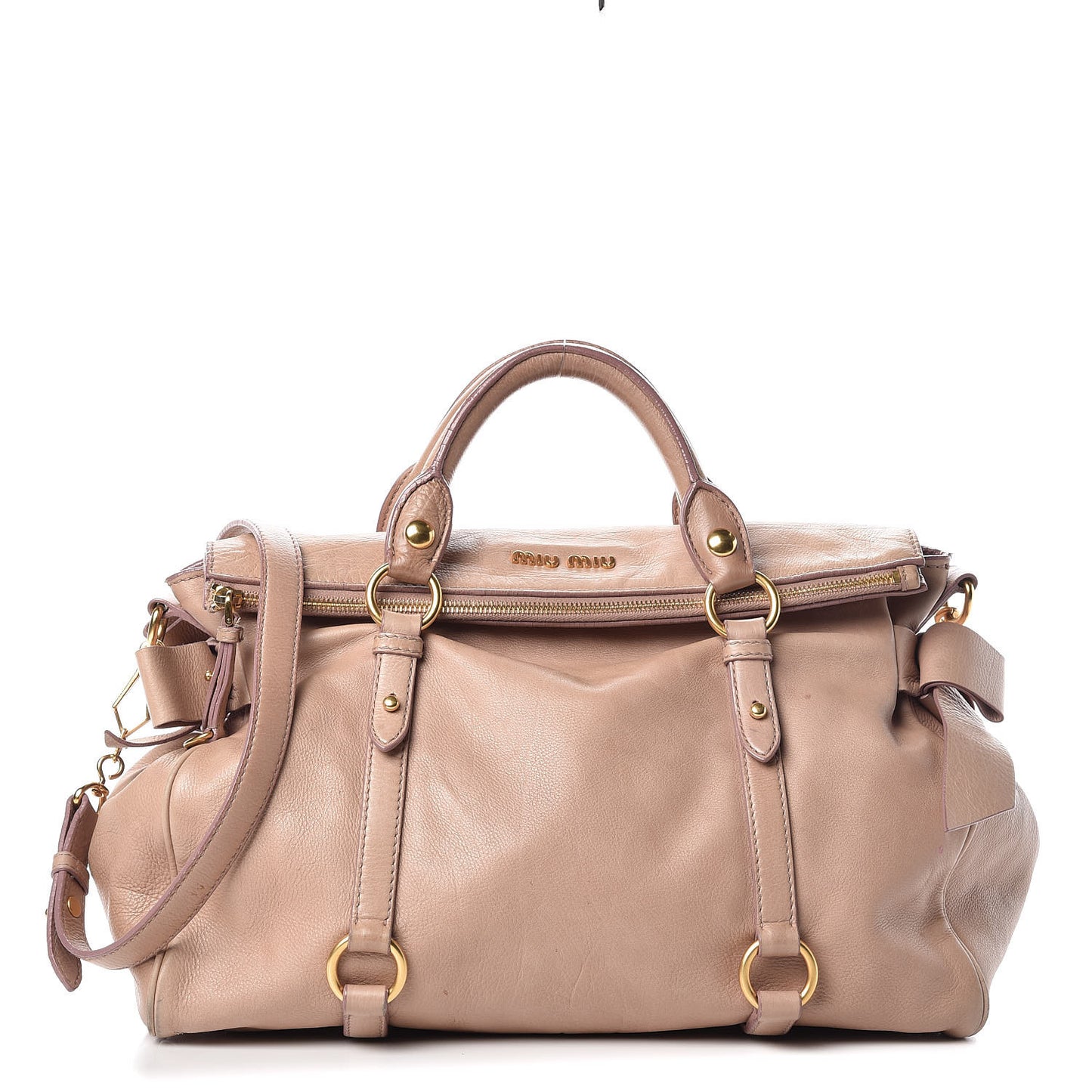 Vitello Medium Bow Bag Cammeo