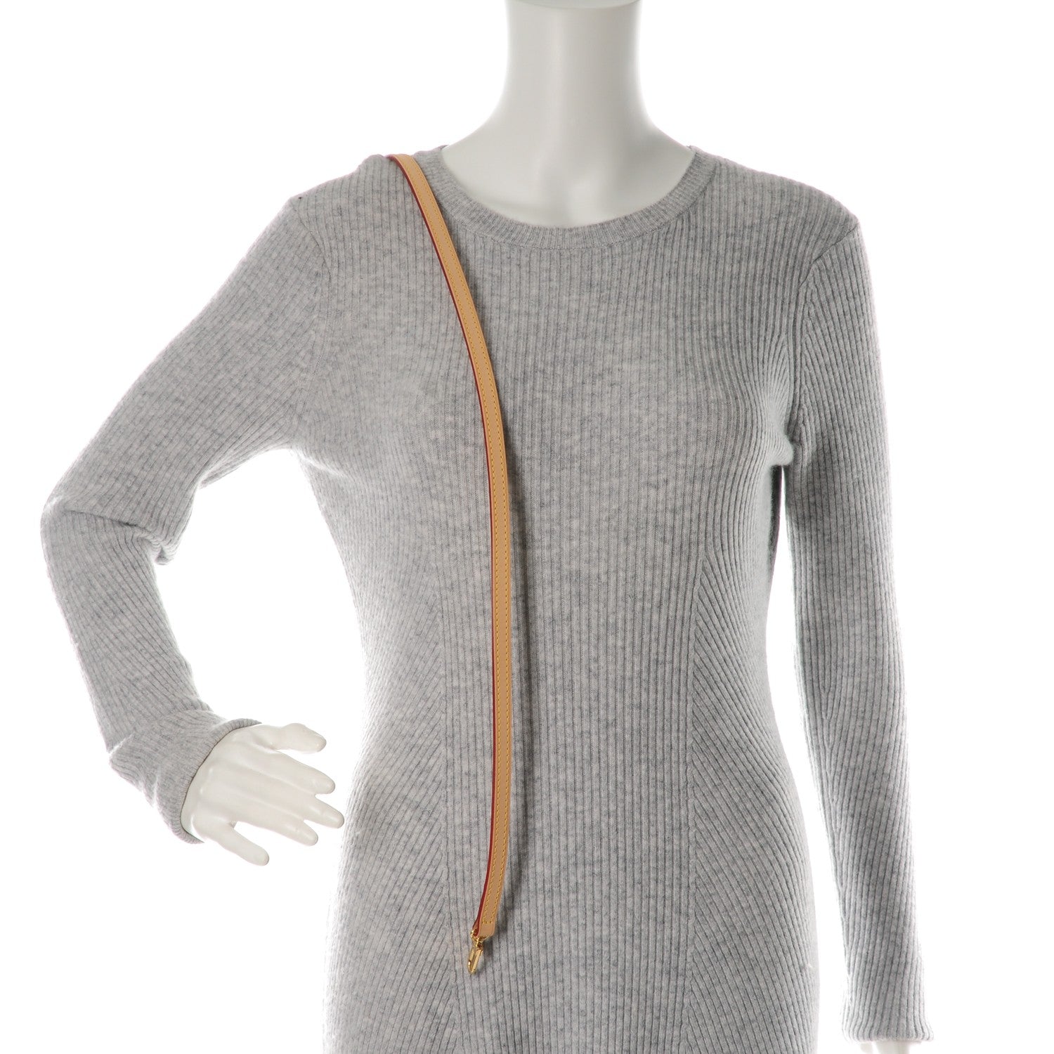 Louis Vuitton Vachetta Long Shoulder Strap VVN 2 of 4