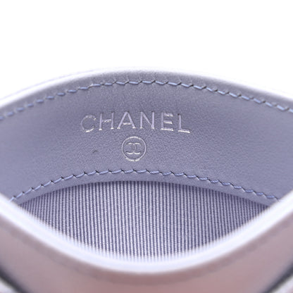 Chanel Caviar Quilted Card Holder Light Purple 6 of 8