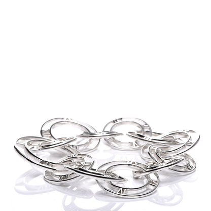 Tiffany Sterling Silver Atlas Link Bracelet 3 of 5