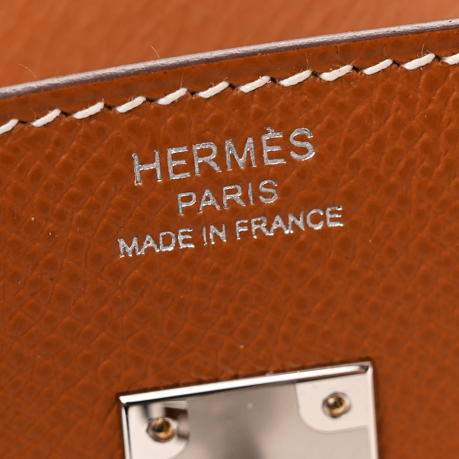 Hermes Epsom Birkin Sellier 25 Gold 6 of 12