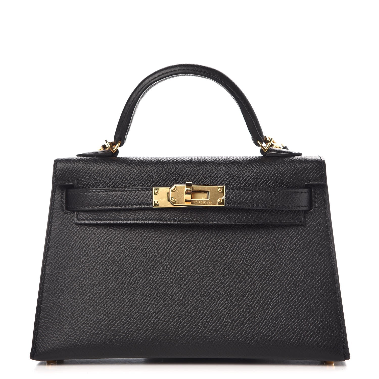 Hermes Epsom Mini Kelly Sellier 20 Black 1 of 9