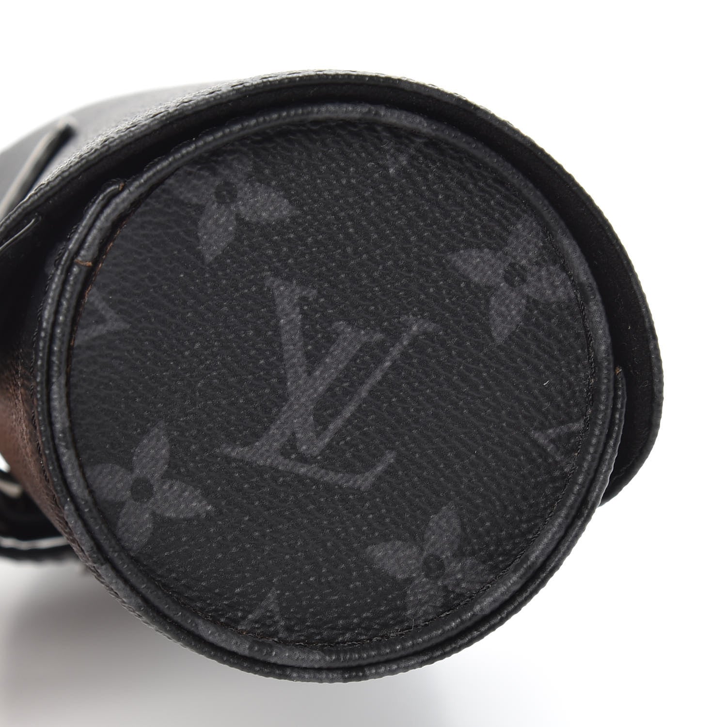 Louis Vuitton Monogram Eclipse 3 Watch Travel Case 10 of 11