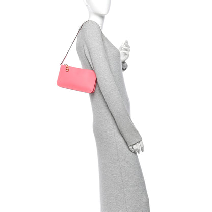 Hermes Evercolor Chaine d'Ancre Zipengo Pochette To Go Rose Azalee 2 of 10