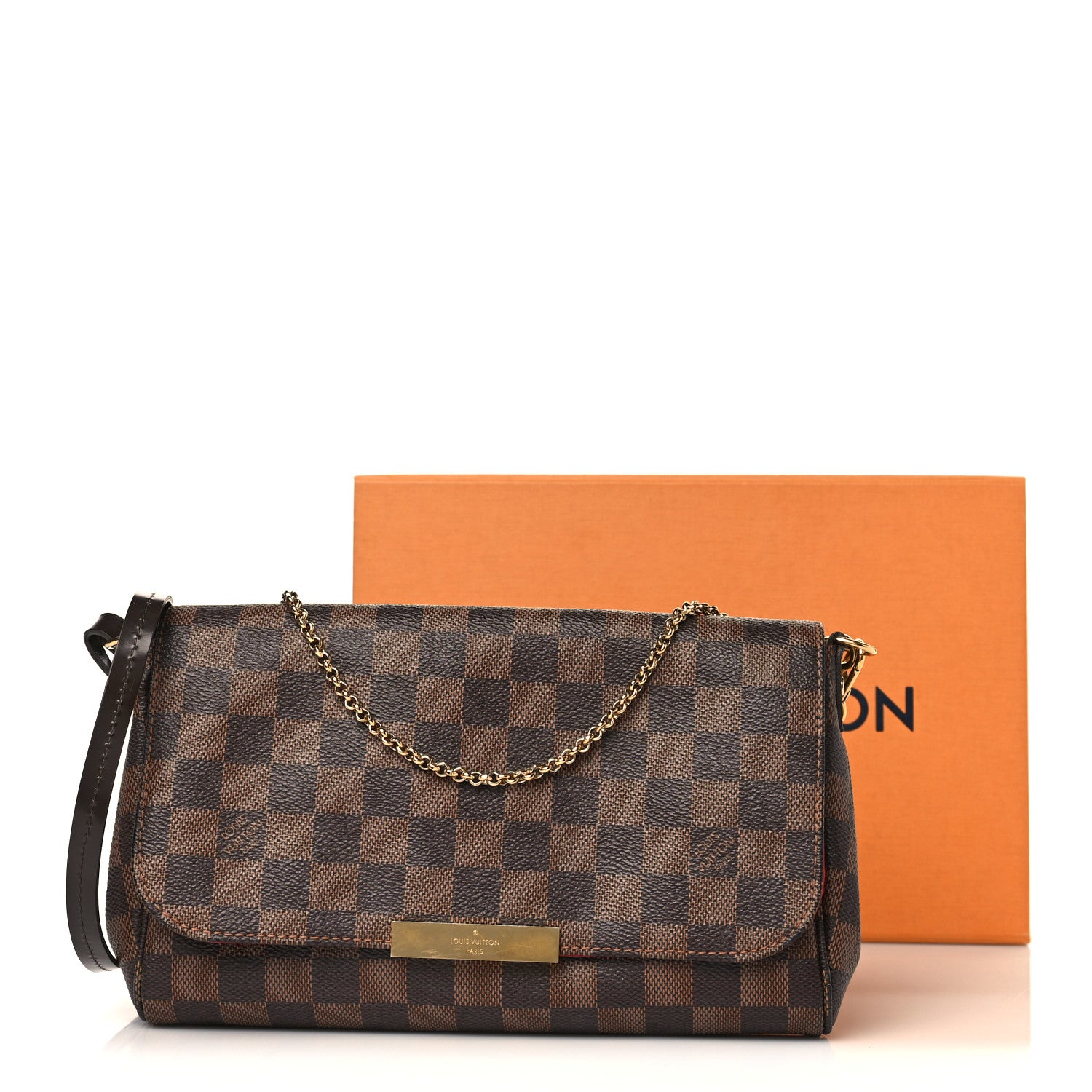 Louis Vuitton Damier Ebene Favorite MM 10 of 10