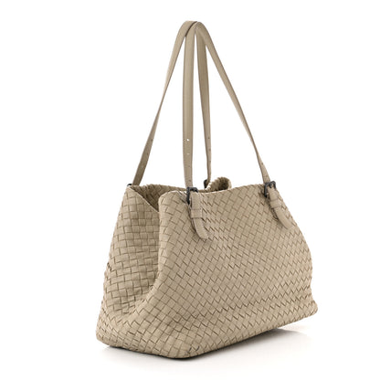 Bottega Veneta Nappa Intrecciato Medium Seamless Tote Mink 3 of 10