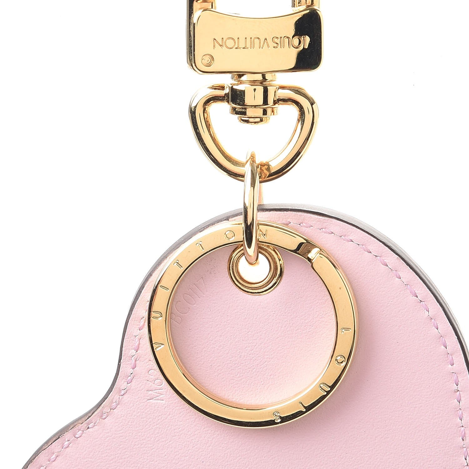 Louis Vuitton Vernis Degrade Heart Bag Charm Pink 4 of 7