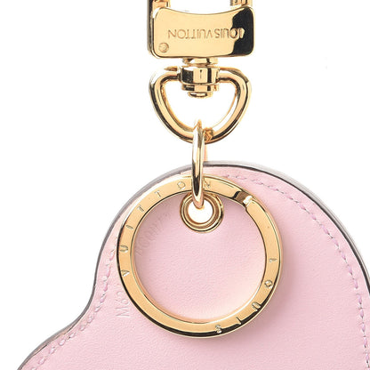 Louis Vuitton Vernis Degrade Heart Bag Charm Pink 4 of 7