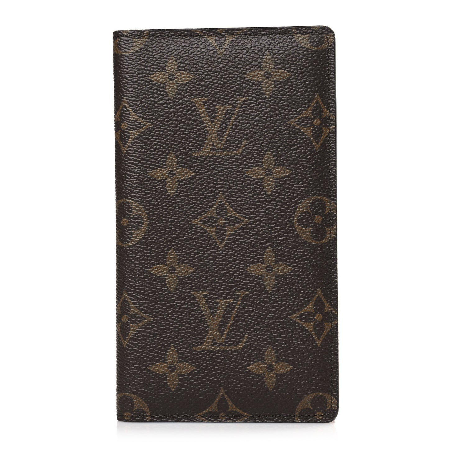 Monogram Checkbook Holder Case Wallet