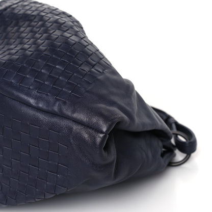 Bottega Veneta Nappa Intrecciato Aquilone Fortune Cookie Hobo Navy 8 of 8