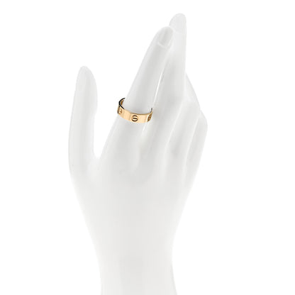 Cartier 18K Yellow Gold 5.5mm LOVE Ring 57 8 2 of 4