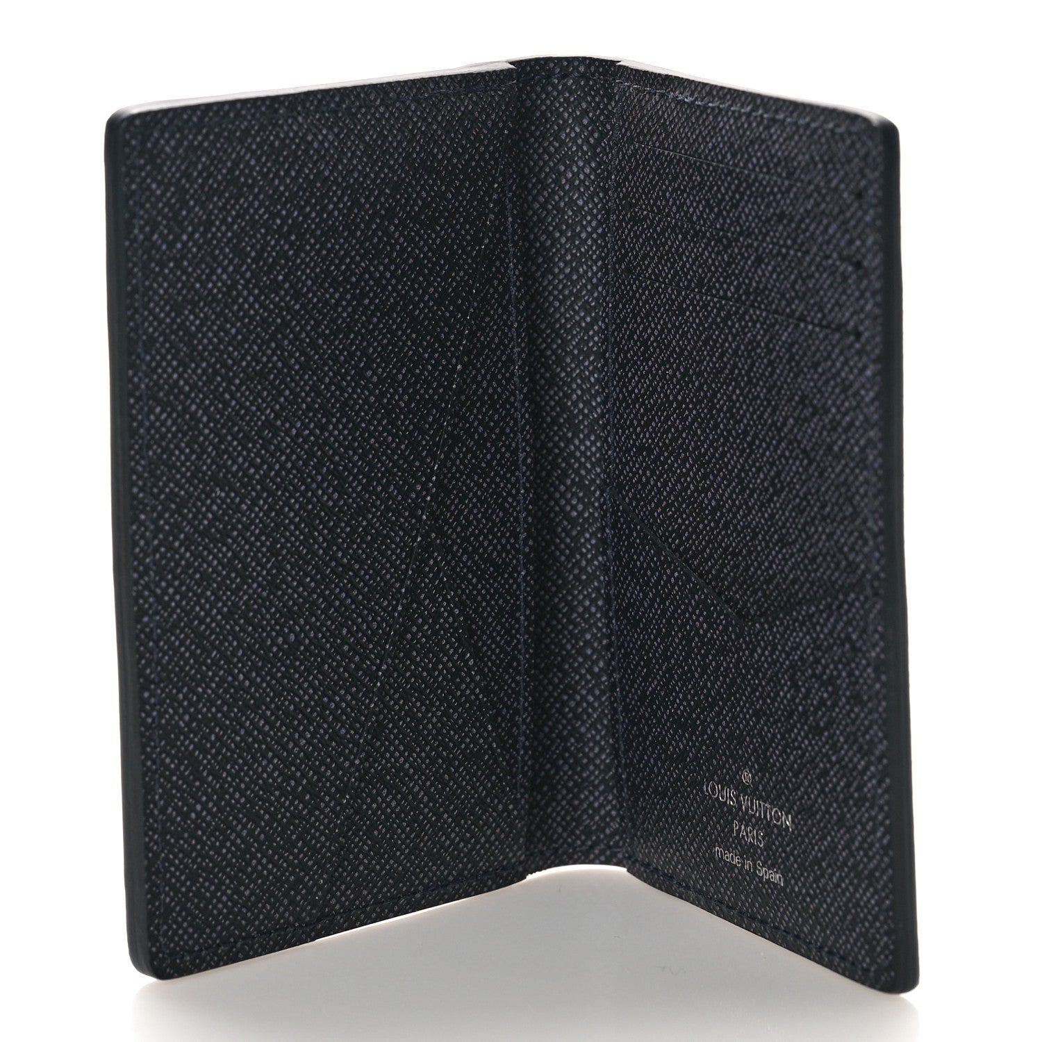 Louis Vuitton Monogram LV Record Pocket Organizer NM Blue 5 of 9