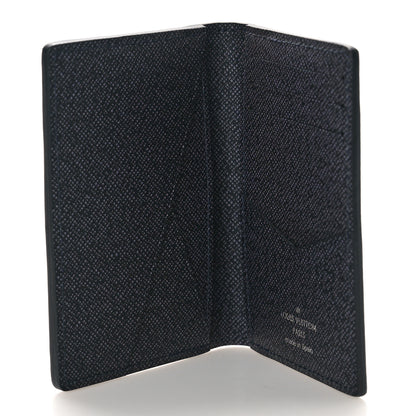 Louis Vuitton Monogram LV Record Pocket Organizer NM Blue 5 of 9