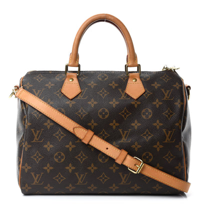 Louis Vuitton Monogram Speedy Bandouliere 30 1 of 11