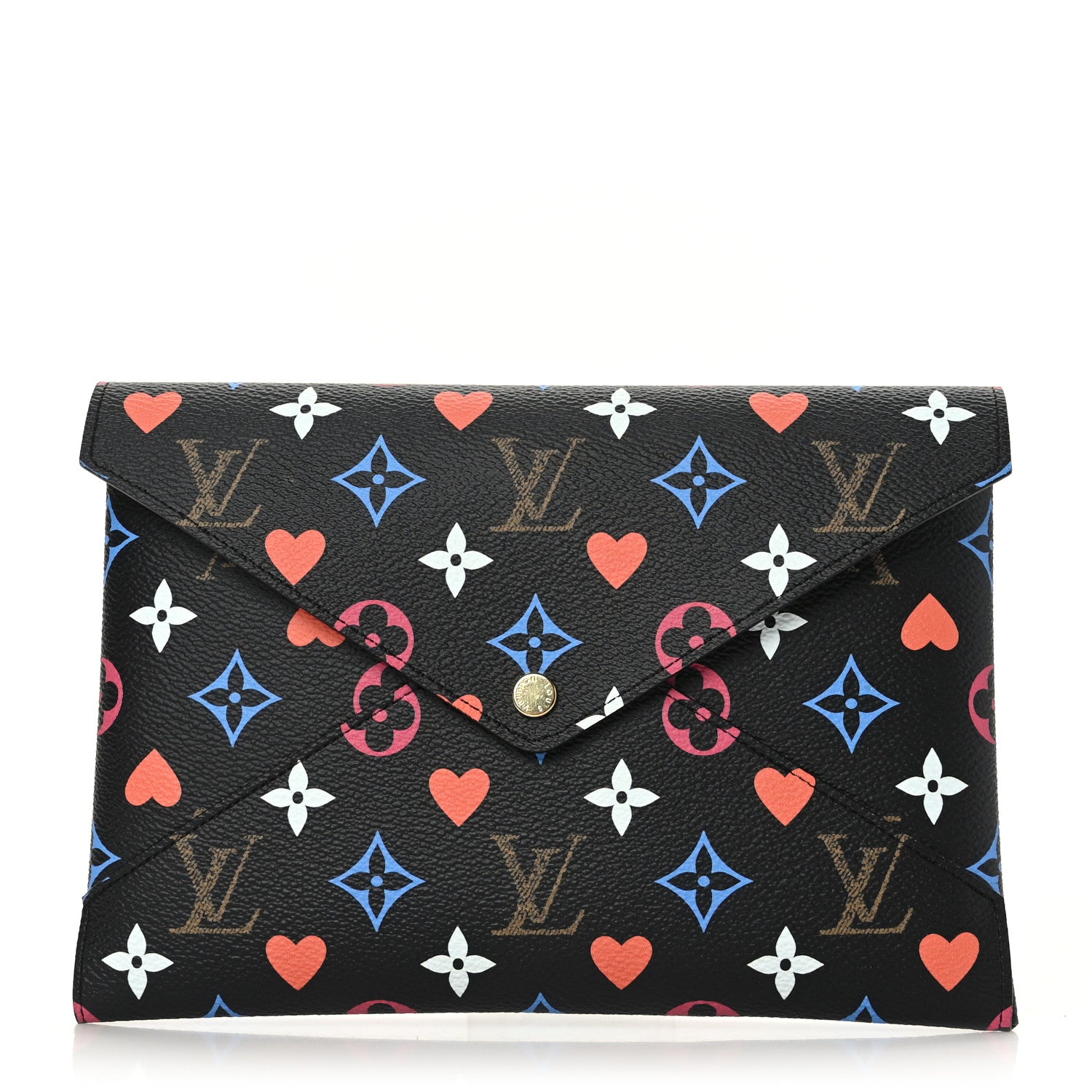 Louis Vuitton Game On Large Kirigami Pochette Black 1 of 7