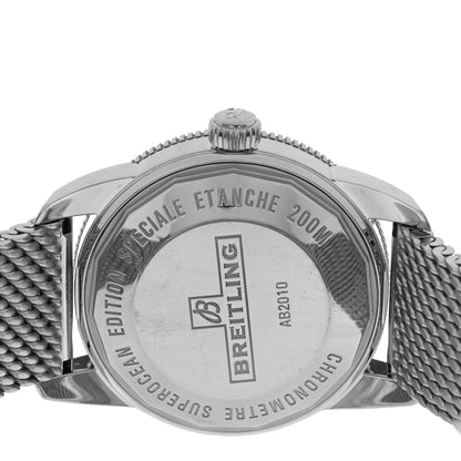 Breitling Stainless Steel 42mm Superocean Heritage II B20 Automatic Watch Black AB2010 4 of 4