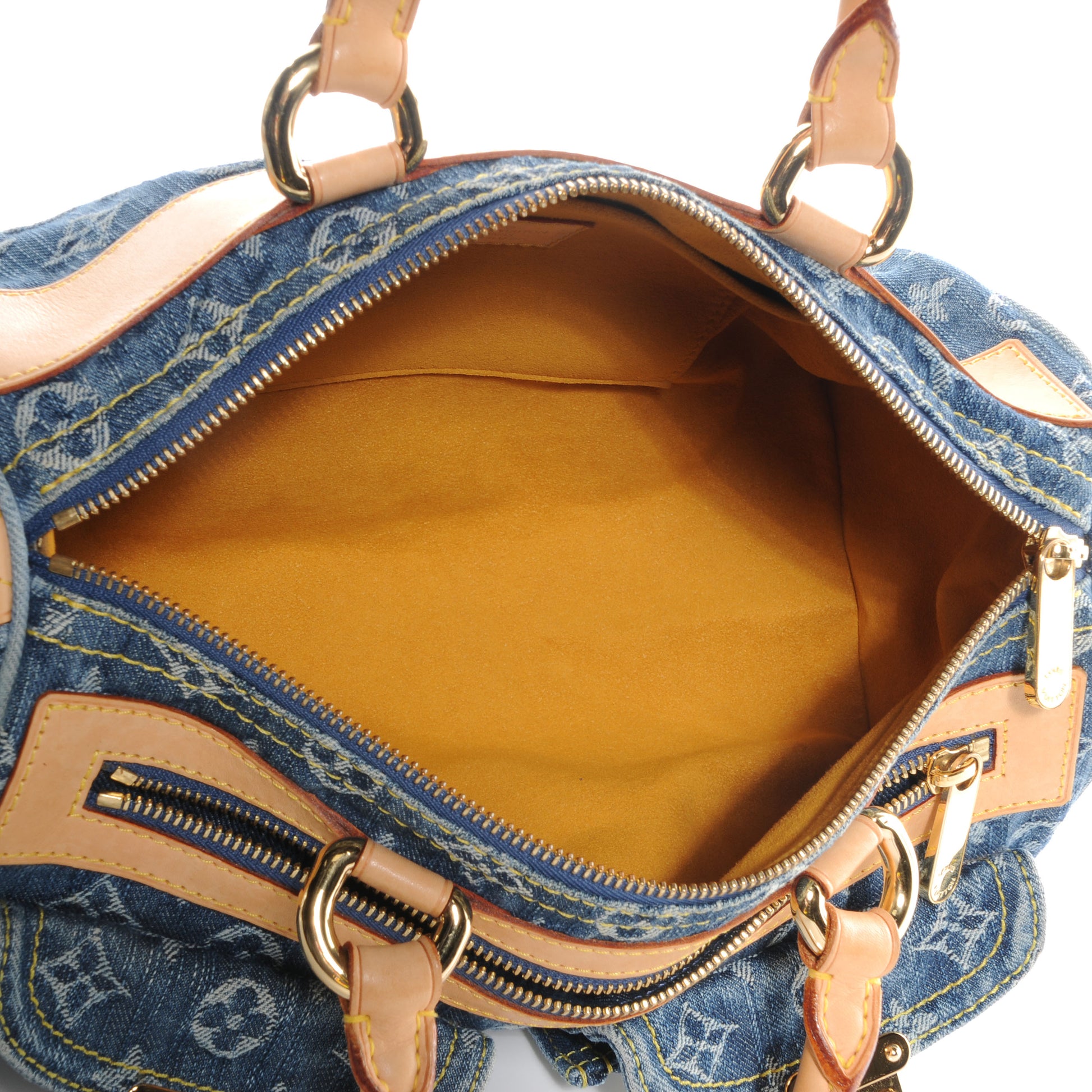 Louis Vuitton Monogram Denim Neo Speedy Blue 5 of 7