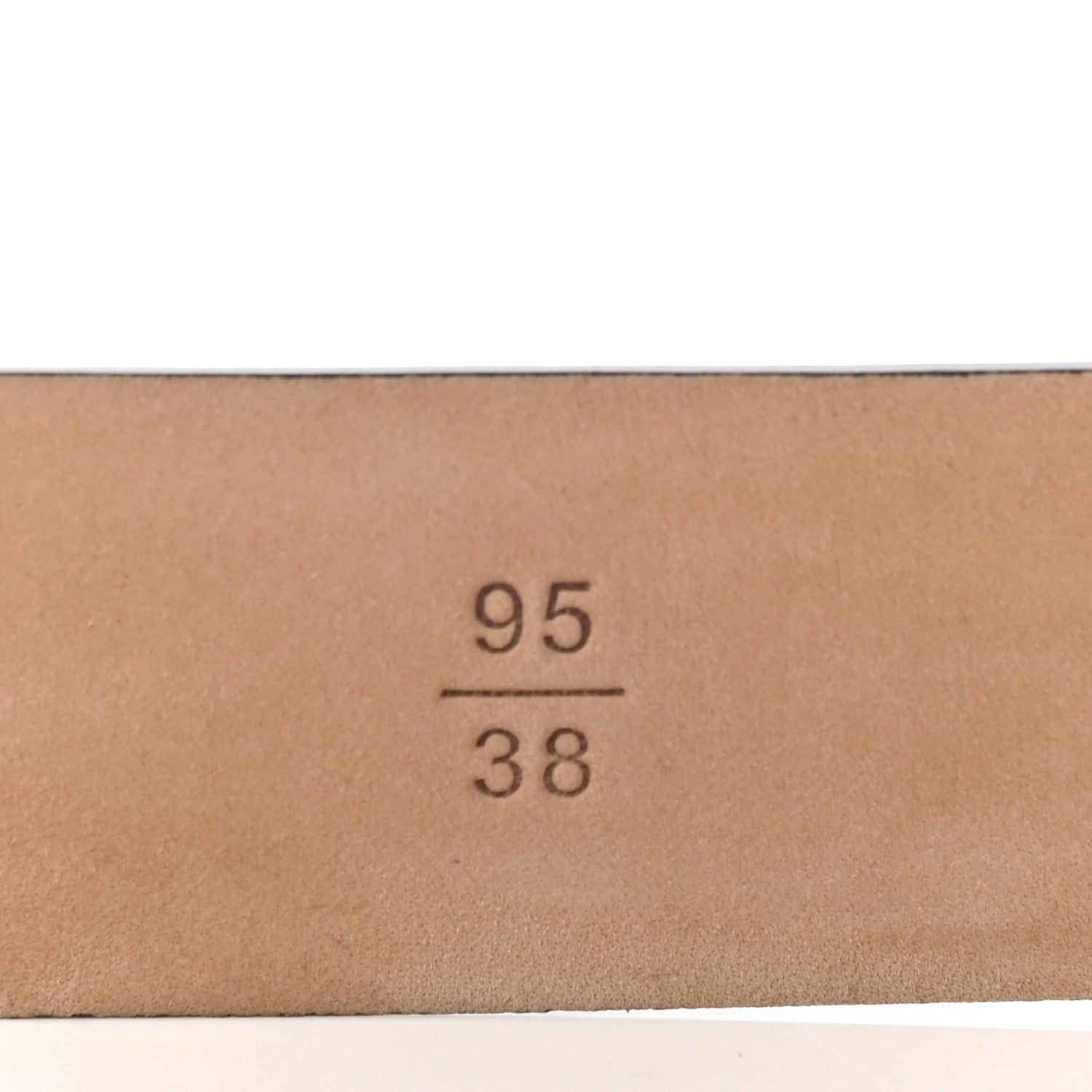 Chanel Calfskin Belt 95 38 Black 6 of 7