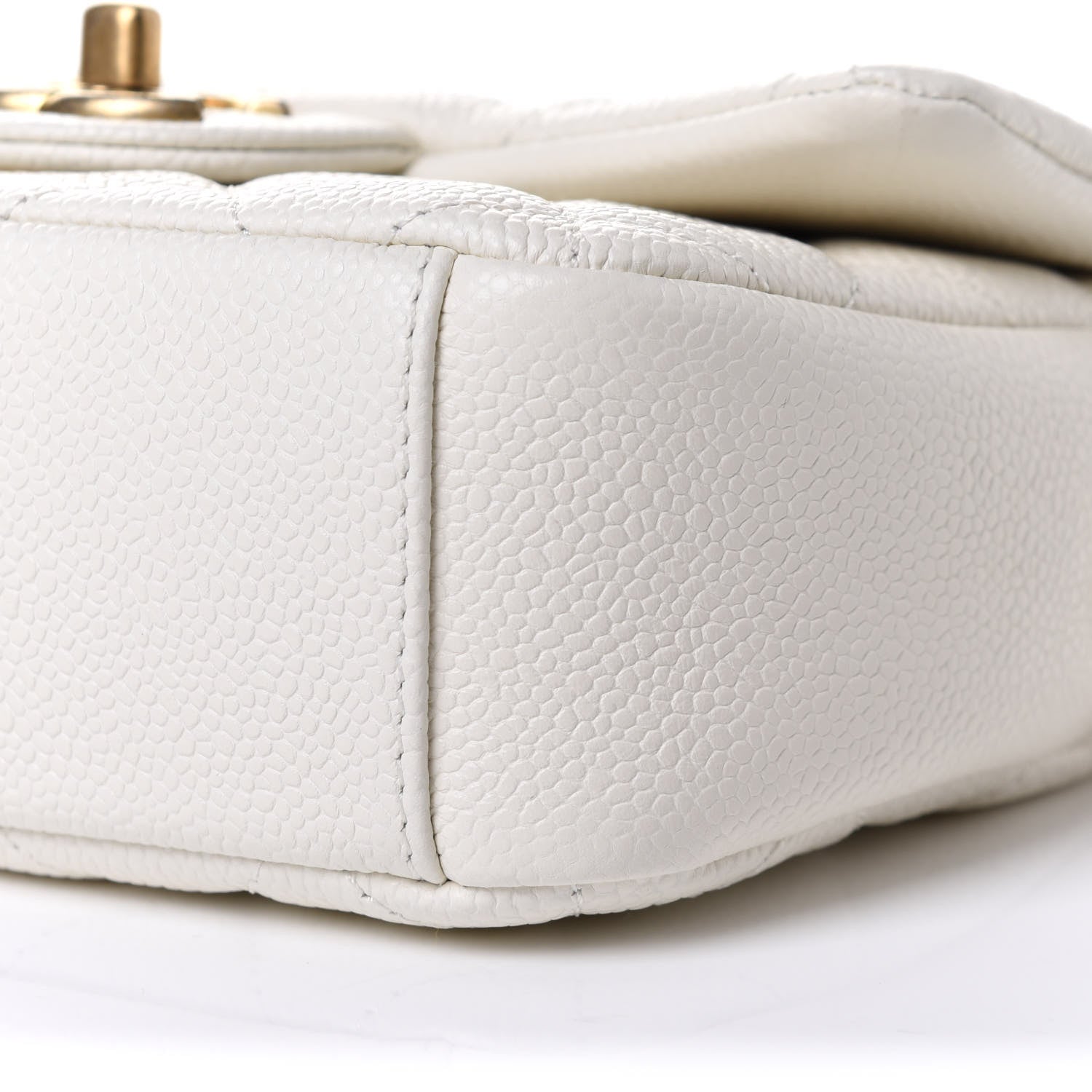 Chanel Caviar Quilted Mini Chain Soul Flap White 18 of 22