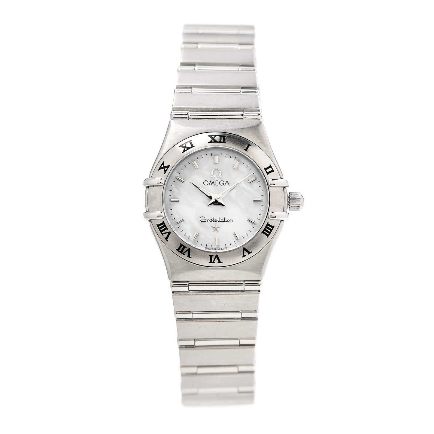 Stainless Steel Mother of Pearl 22mm Constellation Quartz Watch 1562.71