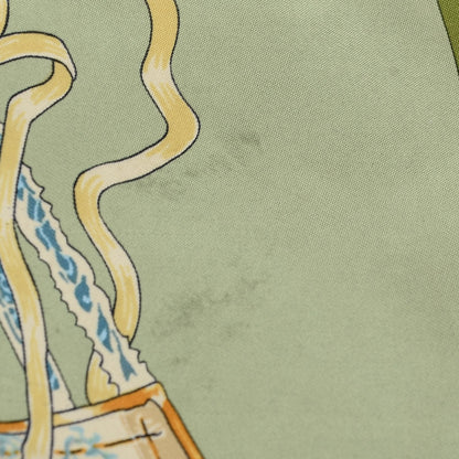 Hermes Silk Mon Ami Pierrot Scarf 90 8 of 11