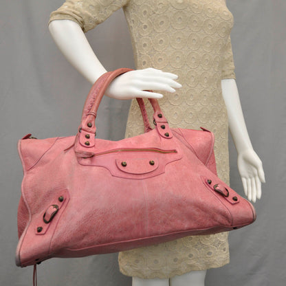 Balenciaga Agneau Work Vieux Rose 2 of 11