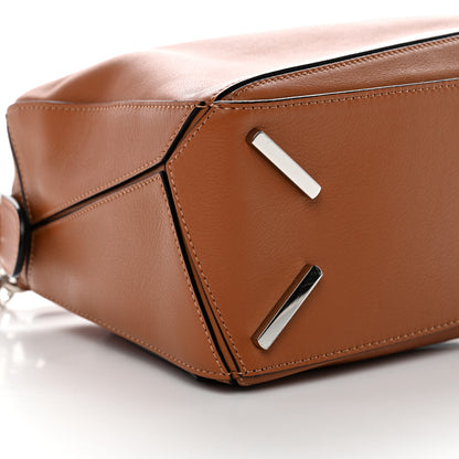 Loewe Calfskin Small Puzzle Bag Tan 9 of 10