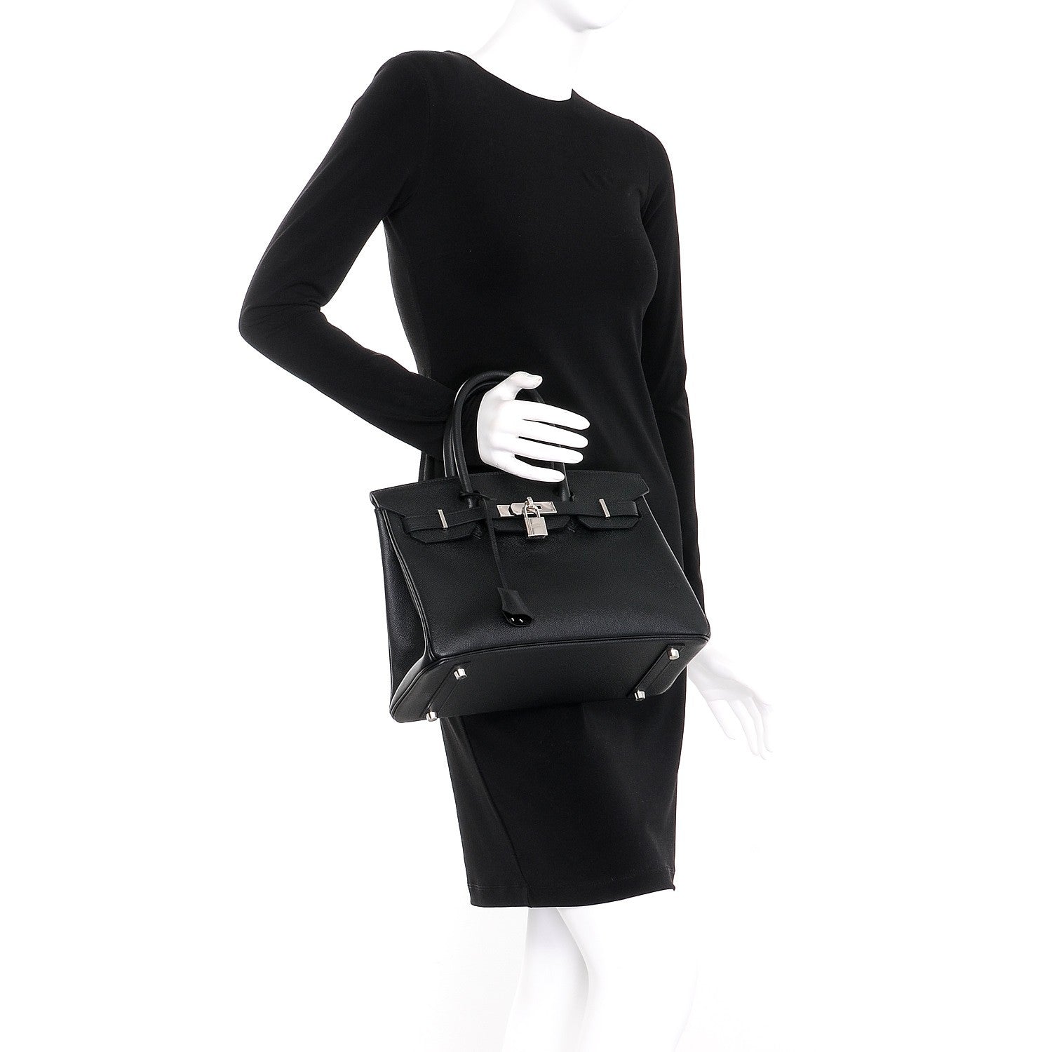 Hermes Epsom Birkin 30 Black 2 of 34