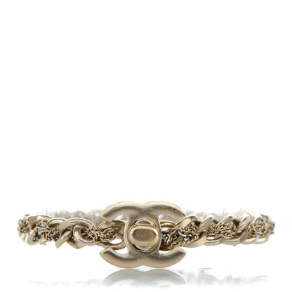 Chanel CC Turnlock Chain Bracelet Gold 1 of 4