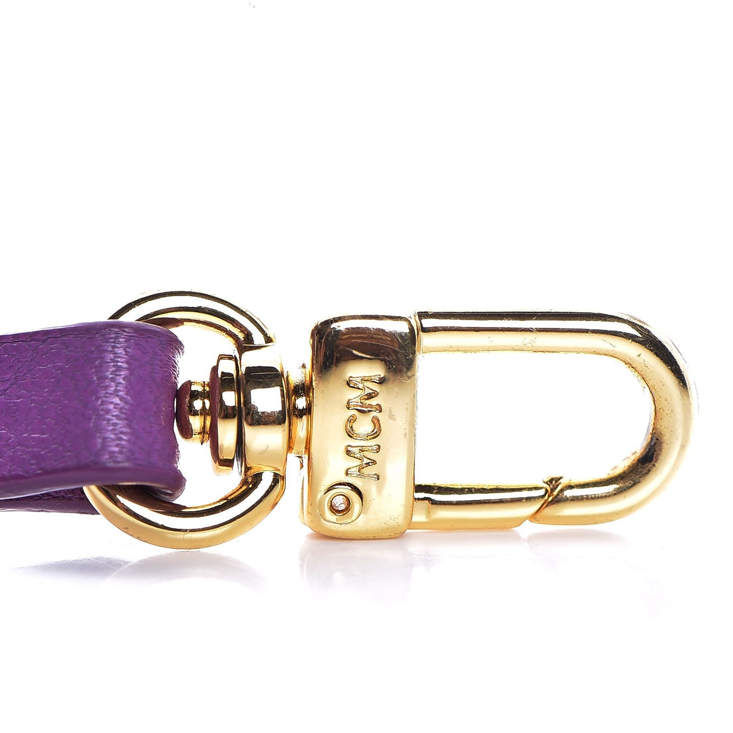 MCM Visetos Medium Project Reversible Shopper Tote Purple 22 of 23