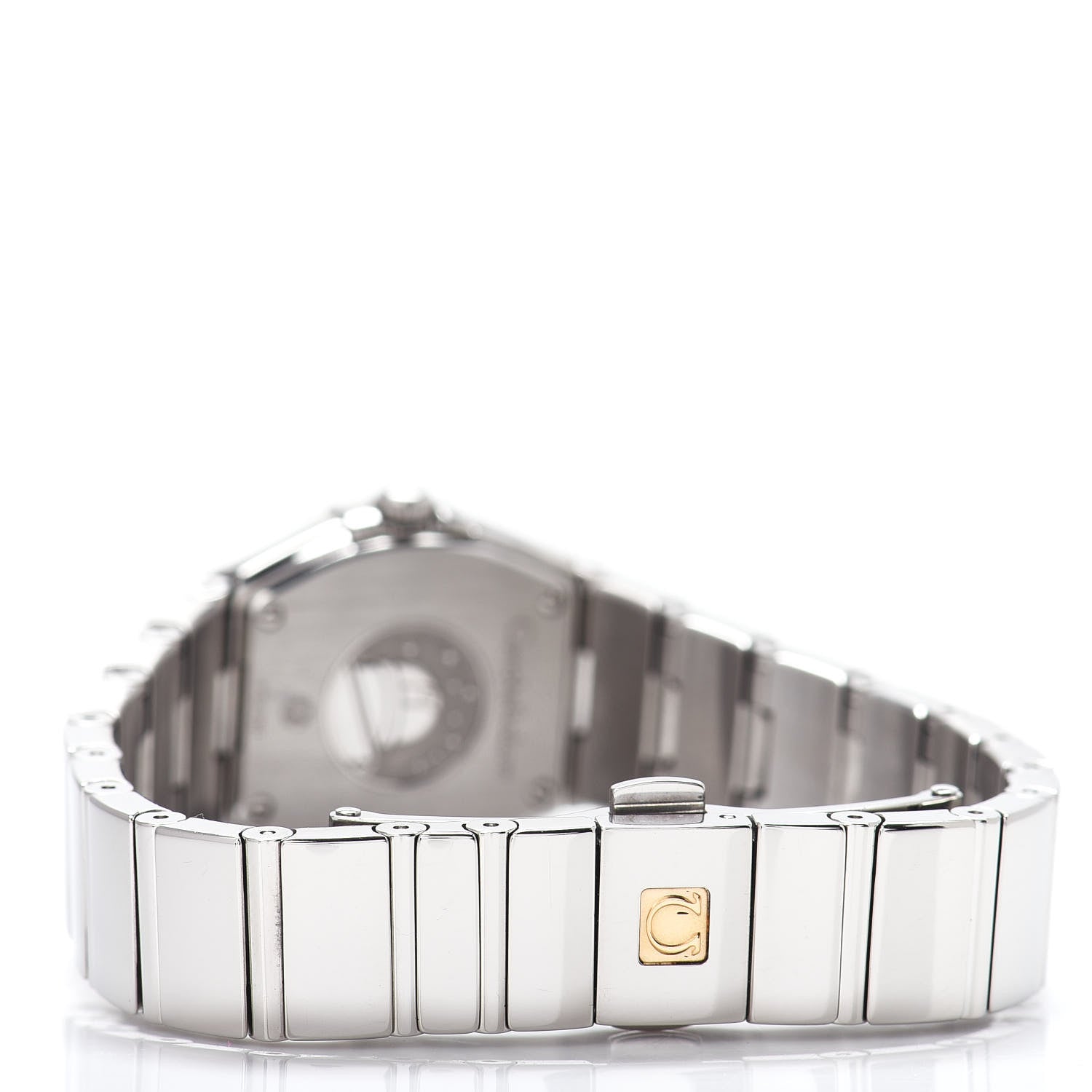 Omega Stainless Steel Diamond Bezel Mother of Pearl 24mm Constellation Quartz Watch 123.15.24.60.05.002 3 of 5