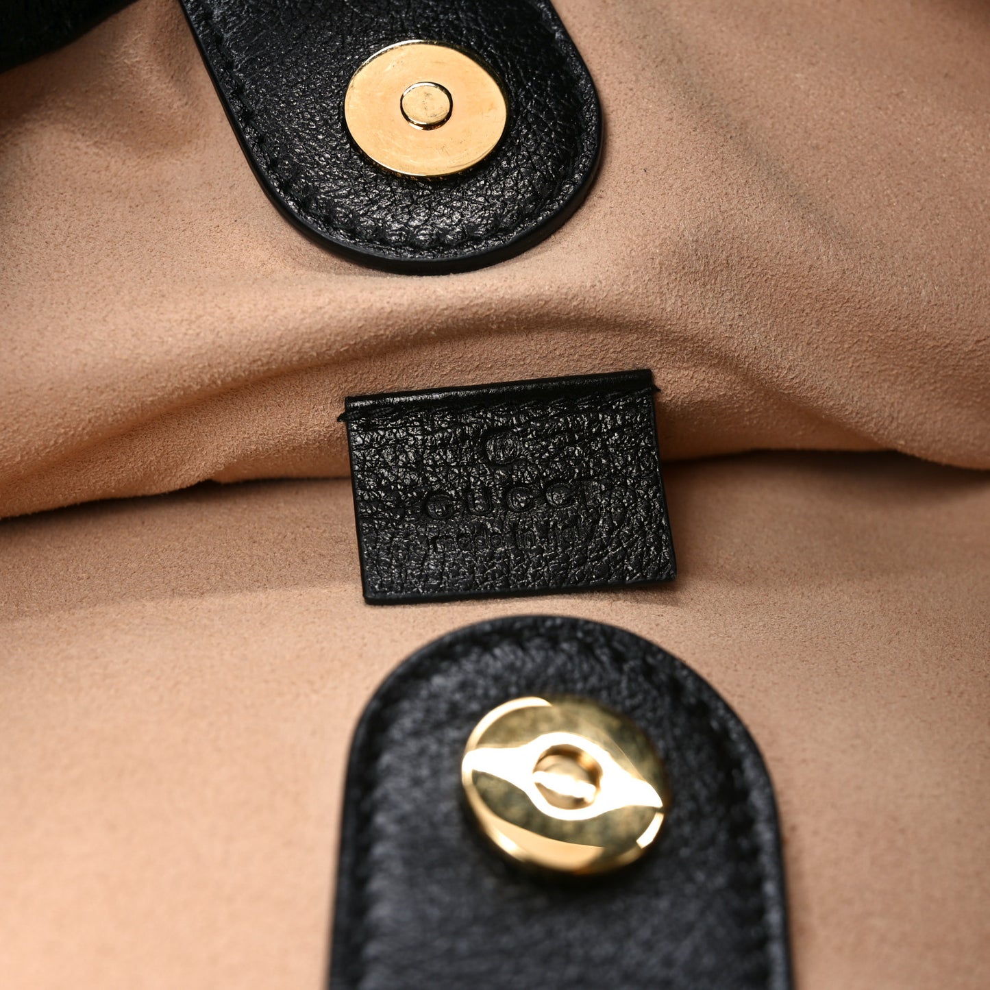 Calfskin Large Rajah Chain Tote Black